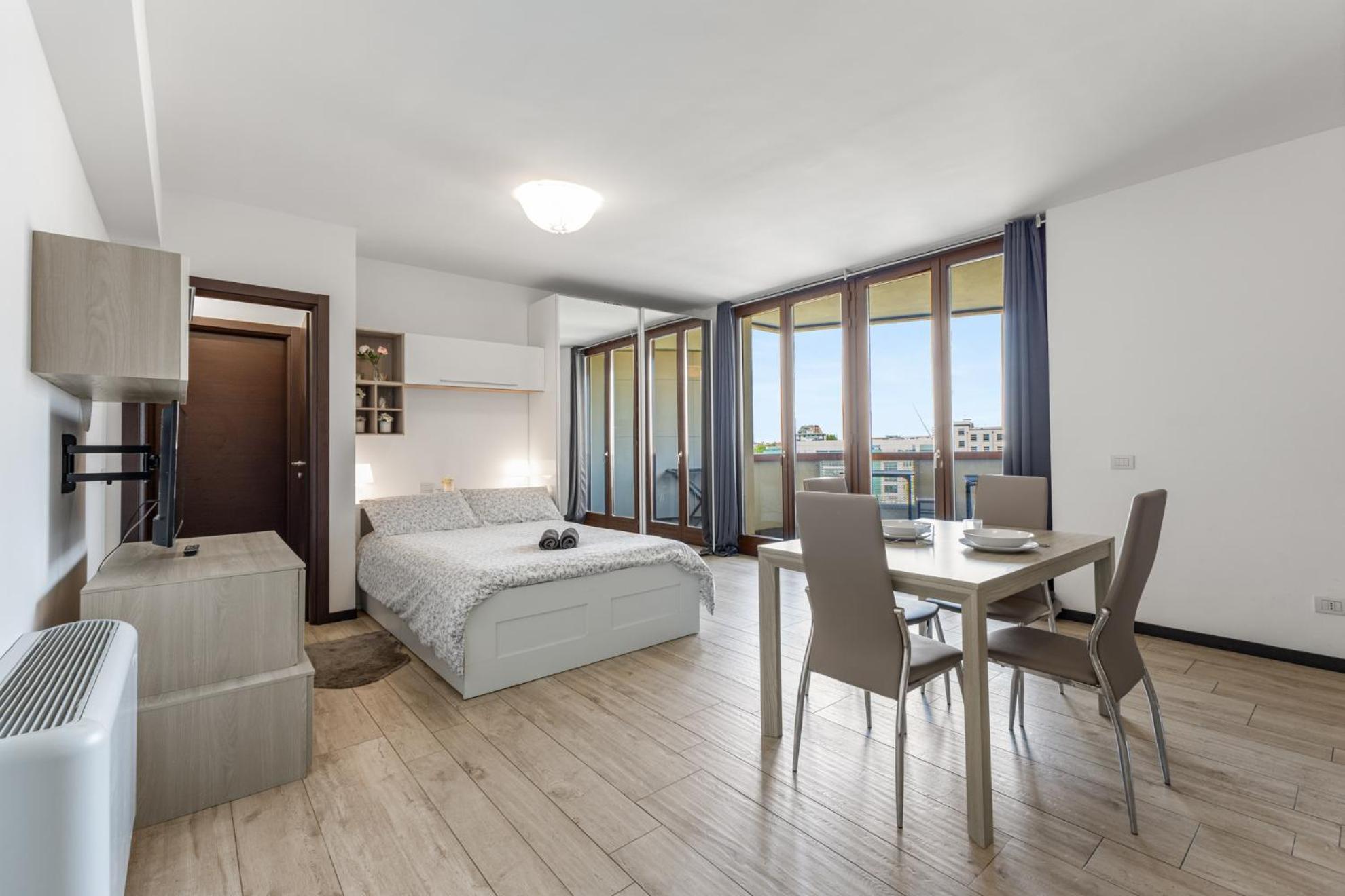 Apartmán Monolocale Con Balcone Self Check In Milano Sempione Exteriér fotografie