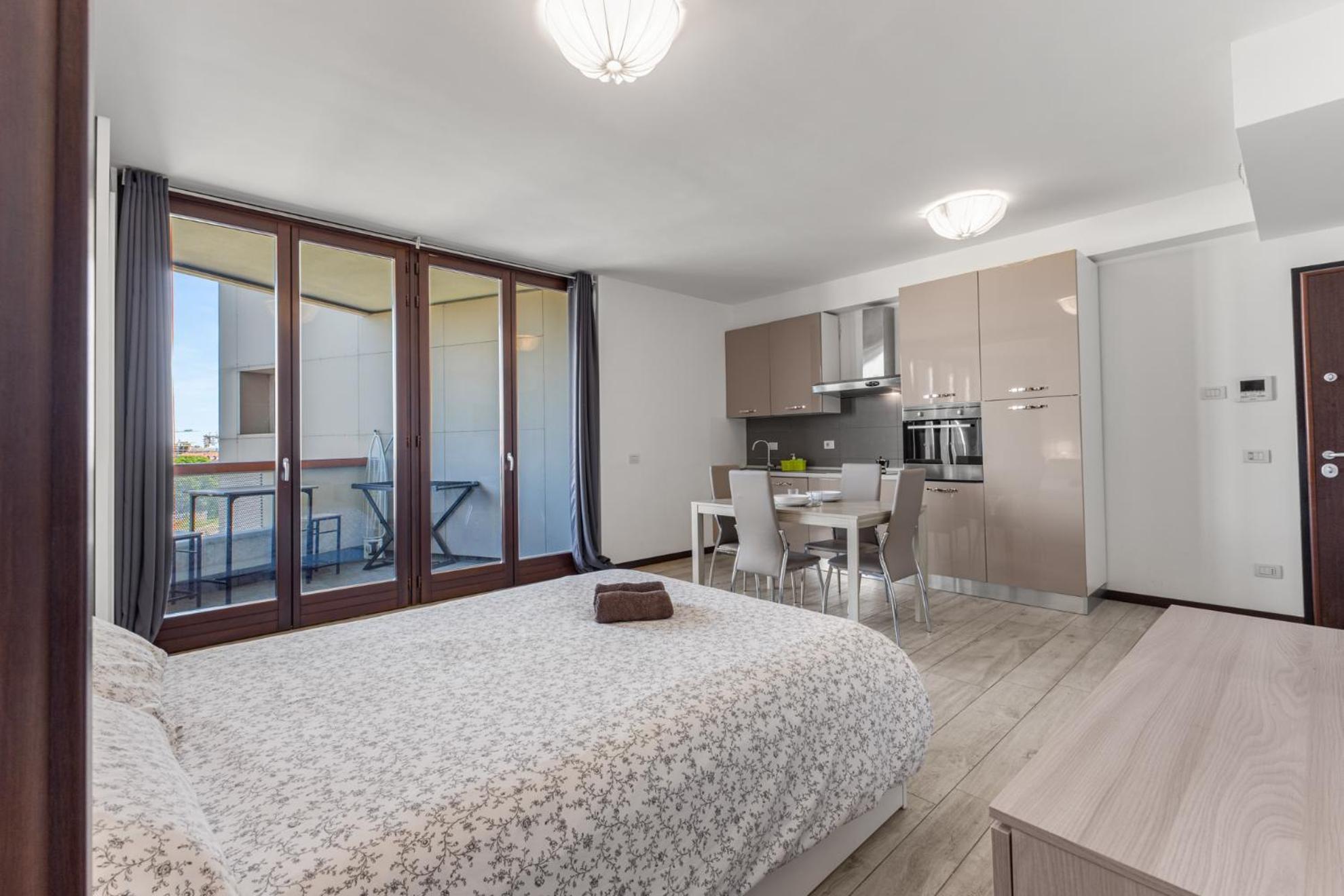 Apartmán Monolocale Con Balcone Self Check In Milano Sempione Exteriér fotografie