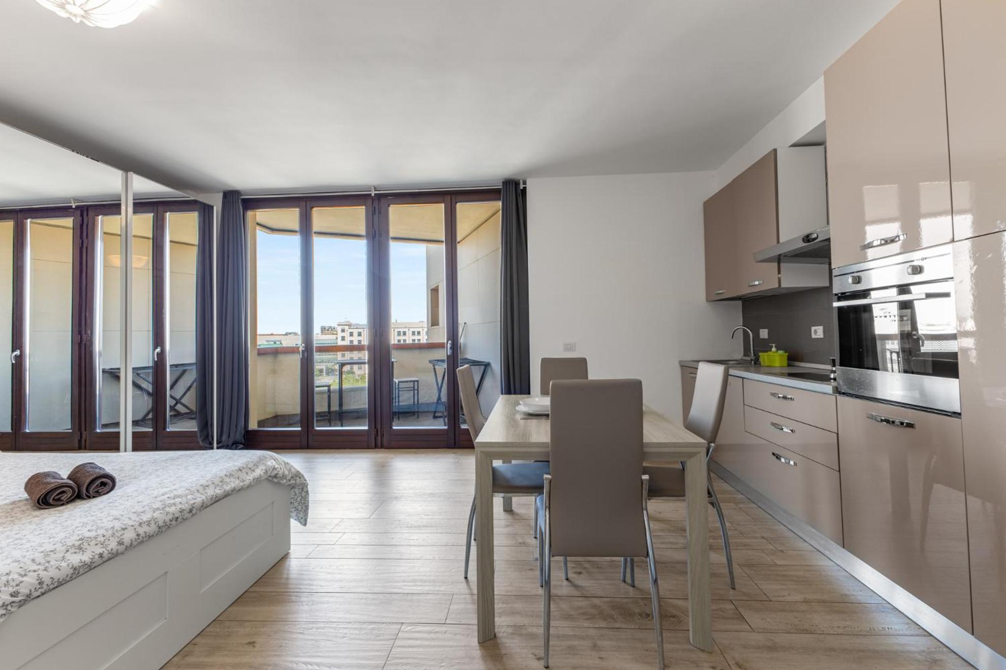 Apartmán Monolocale Con Balcone Self Check In Milano Sempione Exteriér fotografie